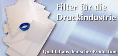Filter für die Druckindustrie